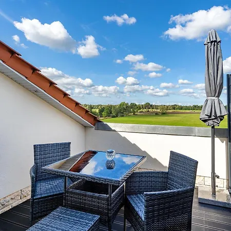 Ewiges Mit Loggia Und Schoenem Ausblick Am Badesee Tannenhausen Apartment Aurich
